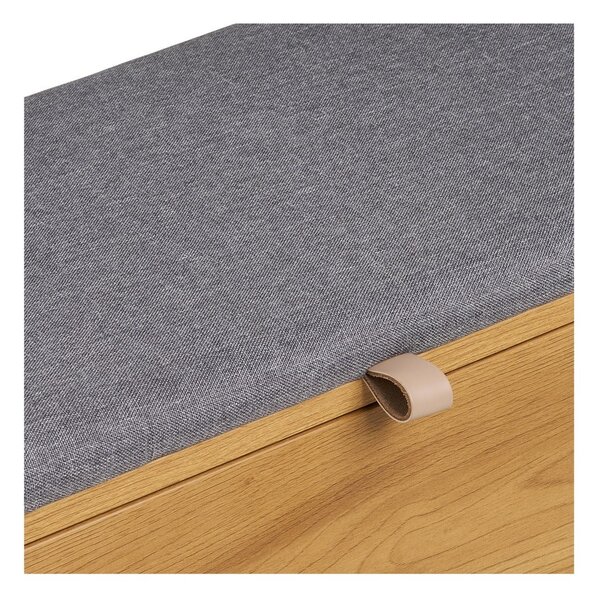 Truhla v dekore duba v prírodnej farbe 92x48x33 cm Barco – House Nordic