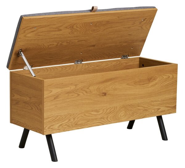 Truhla v dekore duba v prírodnej farbe 92x48x33 cm Barco – House Nordic