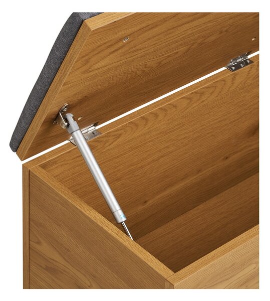 Truhla v dekore duba v prírodnej farbe 92x48x33 cm Barco – House Nordic