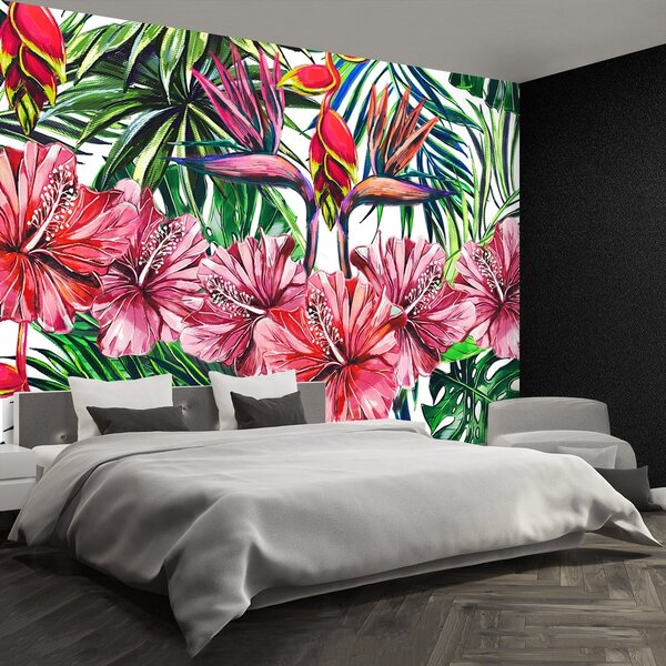 Fototapeta Vliesová Vzor džungle 250x104 cm