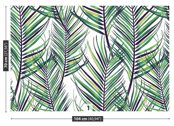 Fototapeta Vliesová Palmové listy 104x70 cm