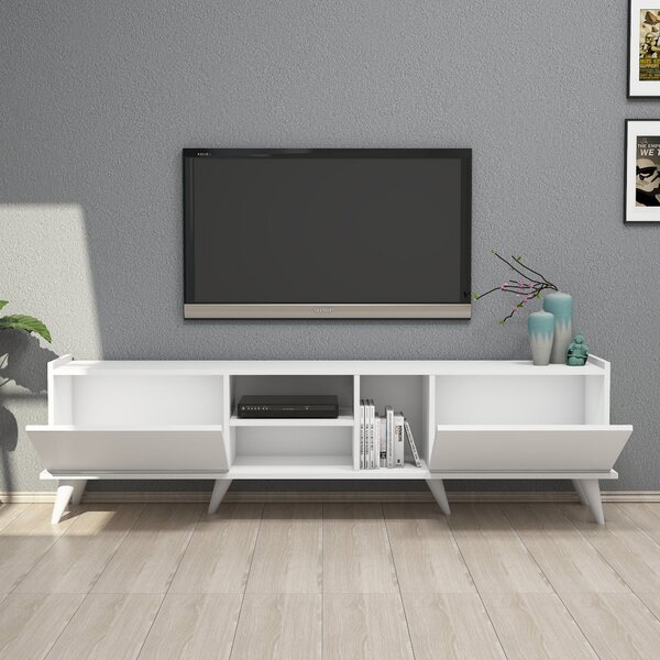 ASIR TV stolík ELEGANTE biely