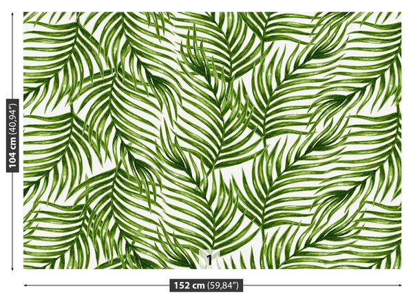 Fototapeta Vliesová Palmové listy 152x104 cm