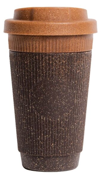 Kaffeeform Cestovný hrnček z recyklovanej kávy Muškátový orech 350ml