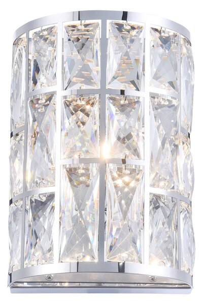 Nástenné svetlo Gelid tabuľky z krištáľového skla