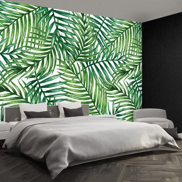 Fototapeta Vliesová Palmové listy 250x104 cm