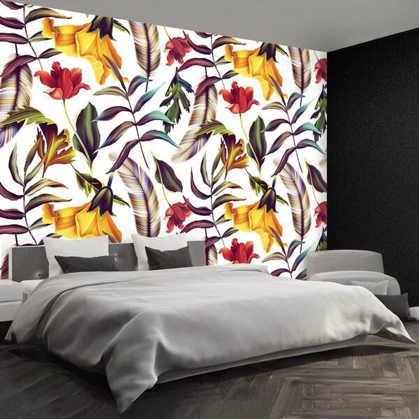 Fototapeta Vliesová Tropické rastliny 250x104 cm