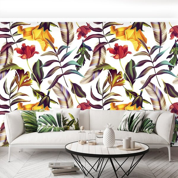 Fototapeta Vliesová Tropické rastliny 250x104 cm