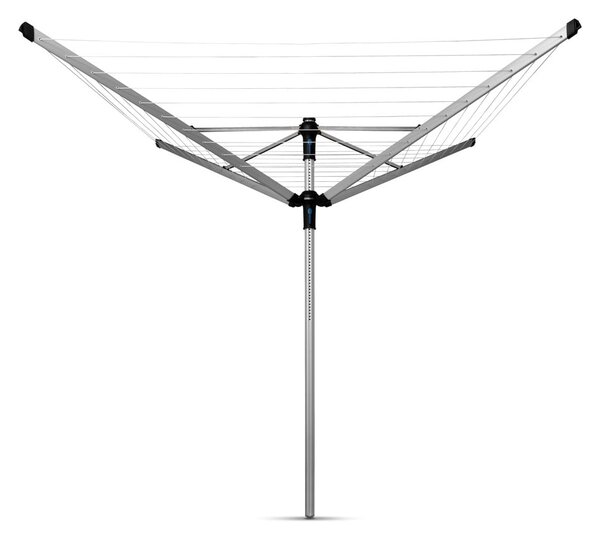 Vonkajší sušiak na bielizeň v striebornej farbe 50 m Lift-o-Matic Advance – Brabantia