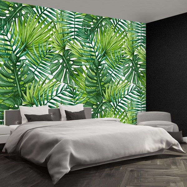Fototapeta Vliesová Palmové listy 250x104 cm