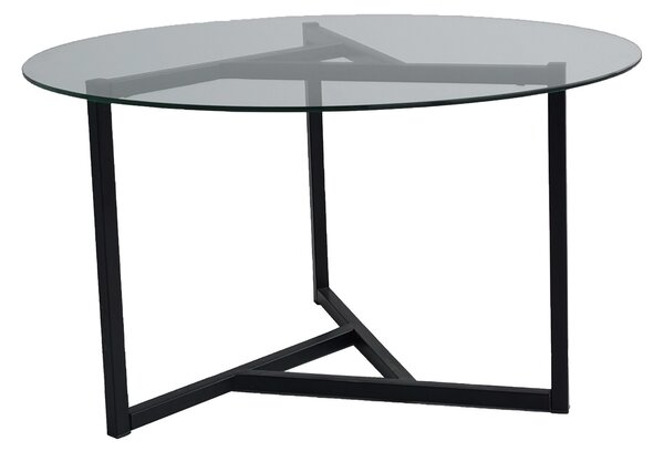 Konferenčný stolík Triola (transparentna čierna). Vlastná spoľahlivá doprava až k Vám domov. 1062840