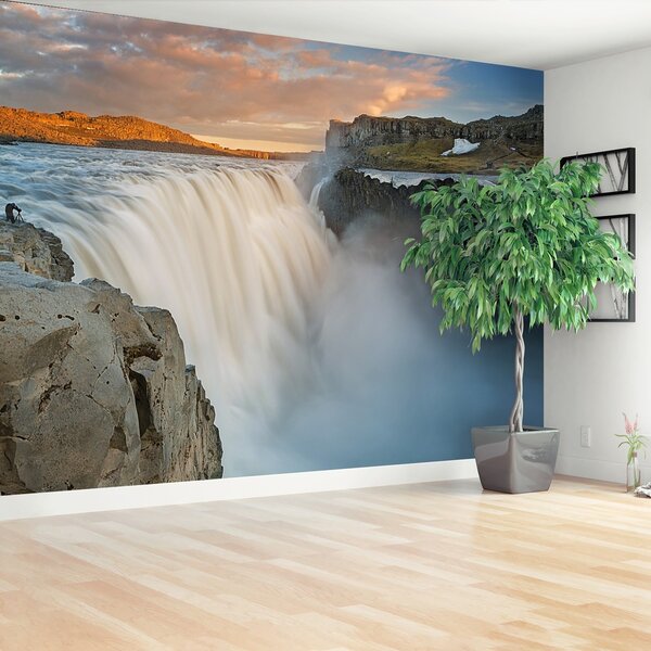 Fototapeta Vliesová Vodopád dettifoss 104x70 cm