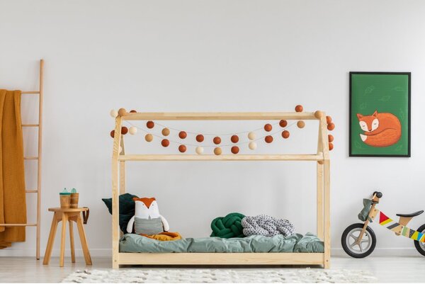 Adeko Detská posteľ domček Mila M Veľkosť spacej plochy: 160x80 cm