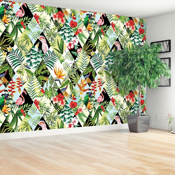 Fototapeta Vliesová Exotická mozaika 250x104 cm