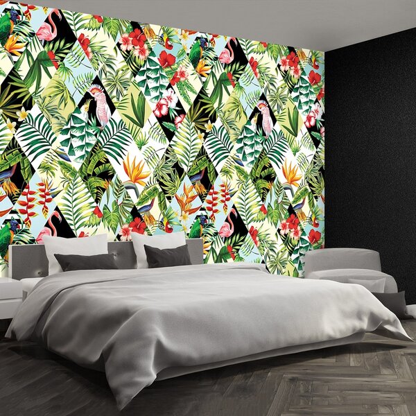 Fototapeta Vliesová Exotická mozaika 250x104 cm