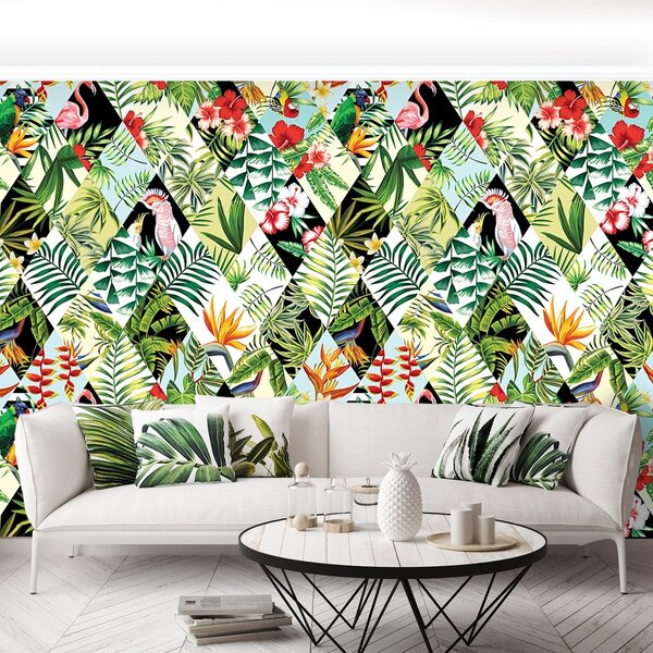 Fototapeta Vliesová Exotická mozaika 250x104 cm