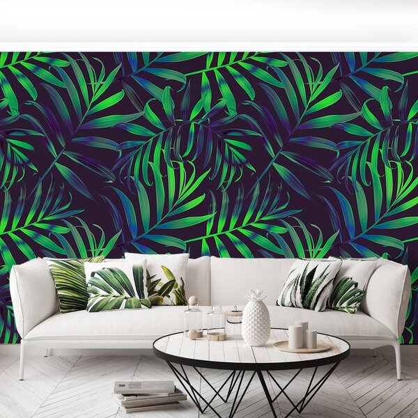 Fototapeta Vliesová Palmové listy 250x104 cm