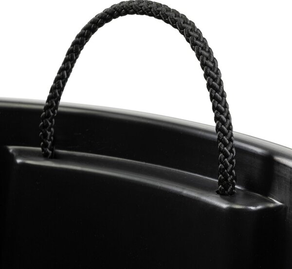 PLASTOVÝ KVETINÁČ LUNA CLASSIC 33X30 CM ANTRACITOVÁ
