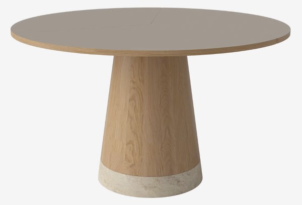 Piro jedálenský stôl v lamináte Fenix Ø125cm