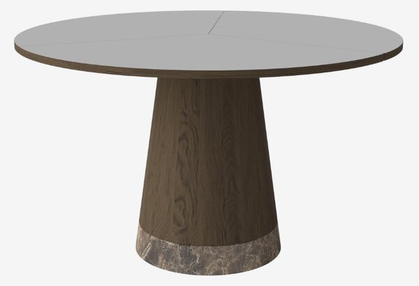 Piro jedálenský stôl v lamináte Fenix Ø125cm