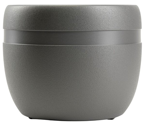 PLASTOVÝ KVETINÁČ LUNA CLASSIC 40X32 CM ANTRACITOVÁ