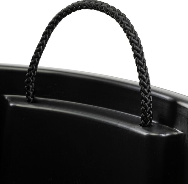 PLASTOVÝ KVETINÁČ LUNA CYLINDER 43,5X38 CM BIELA