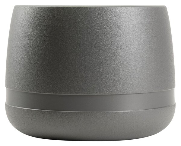 PLASTOVÝ KVETINÁČ LUNA VASE 42X32 CM ANTRACITOVÁ