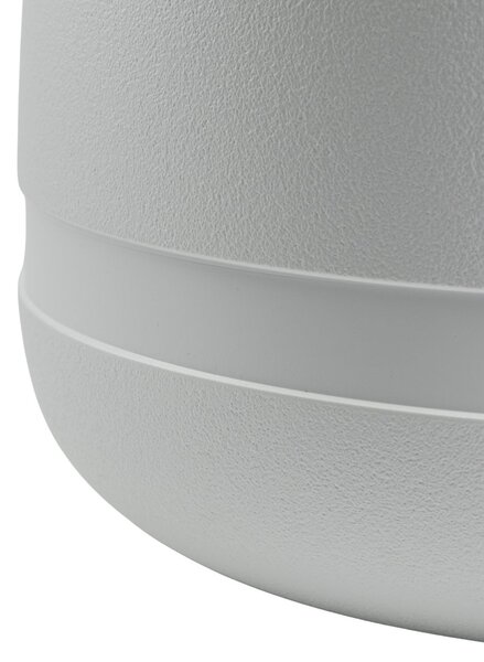 PLASTOVÝ KVETINÁČ LUNA VASE 35X30 CM BIELA