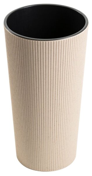 PLASTOVÝ KVETINÁČ URBANIKA ECO 36,5X19,5 CM LATTE