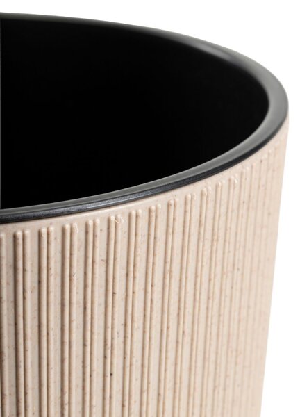 PLASTOVÝ KVETINÁČ URBANIKA ECO 46,5X25,5 CM LATTE