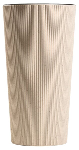 PLASTOVÝ KVETINÁČ URBANIKA ECO 36,5X19,5 CM LATTE