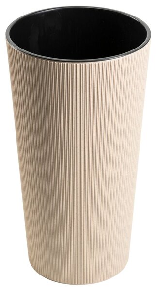 PLASTOVÝ KVETINÁČ URBANIKA ECO 46,5X25,5 CM LATTE