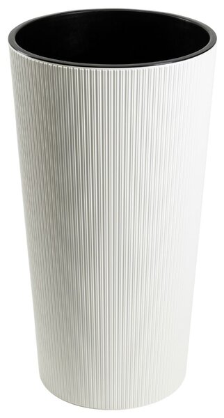 PLASTOVÝ KVETINÁČ URBANIKA ECO 75X41 CM BIELA