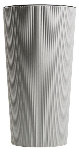 PLASTOVÝ KVETINÁČ URBANIKA ECO 46,5X25,5 CM SIVÁ