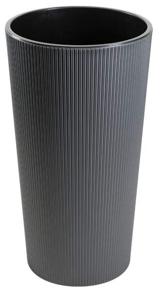PLASTOVÝ KVETINÁČ URBANIKA ECO 75X41 CM ANTRACITOVÁ