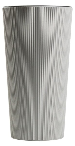 PLASTOVÝ KVETINÁČ URBANIKA ECO 36,5X19,5 CM SIVÁ