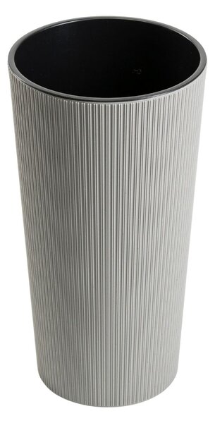 PLASTOVÝ KVETINÁČ URBANIKA ECO 36,5X19,5 CM SIVÁ
