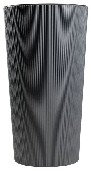 PLASTOVÝ KVETINÁČ URBANIKA ECO 75X41 CM ANTRACITOVÁ