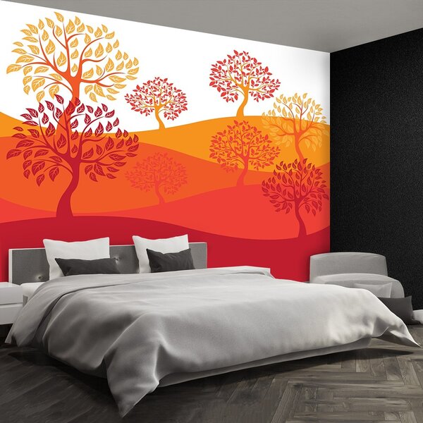 Fototapeta Vliesová Stromy 250x104 cm