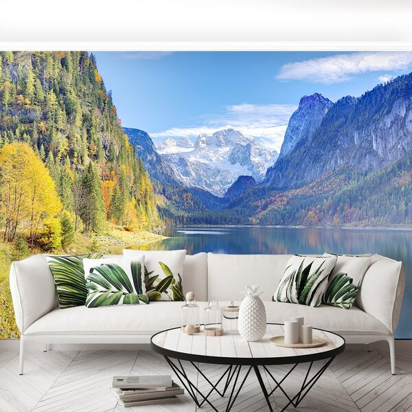 Fototapeta Vliesová Jazerné hory 250x104 cm
