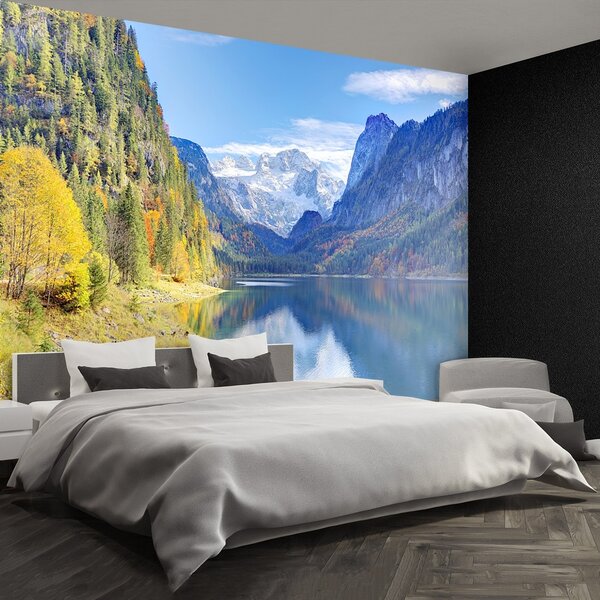 Fototapeta Vliesová Jazerné hory 250x104 cm