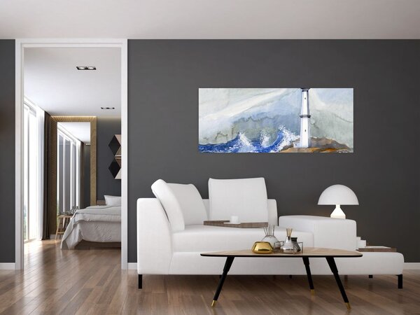 Obraz maľby majáku (120x50 cm)