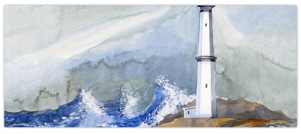 Obraz maľby majáku (120x50 cm)