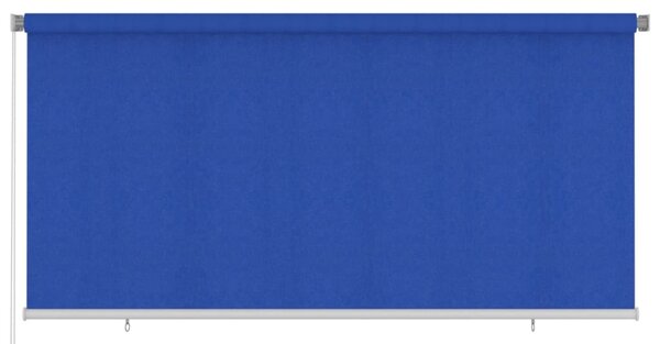 Vonkajšia zatemňovacia roleta 300x140 cm modrá HDPE