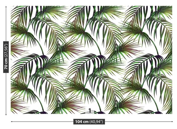 Fototapeta Vliesová Tropické listy 104x70 cm