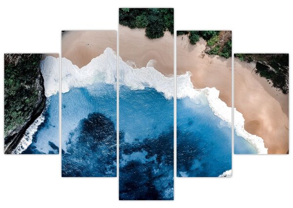 Obraz pláže Nusa Penida, Indonézia (150x105 cm)