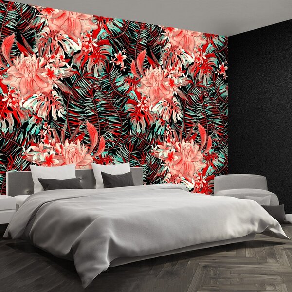 Fototapeta Vliesová Kvetinový vzor 250x104 cm