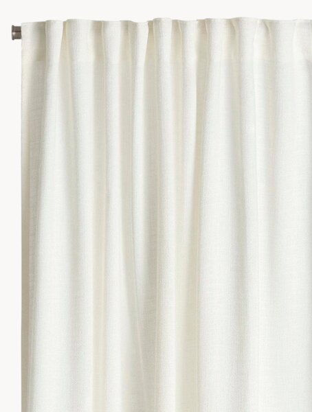 Polopriehľadné závesy's multifunkčnou páskou Stella, 2 ks, Š 140 cm
