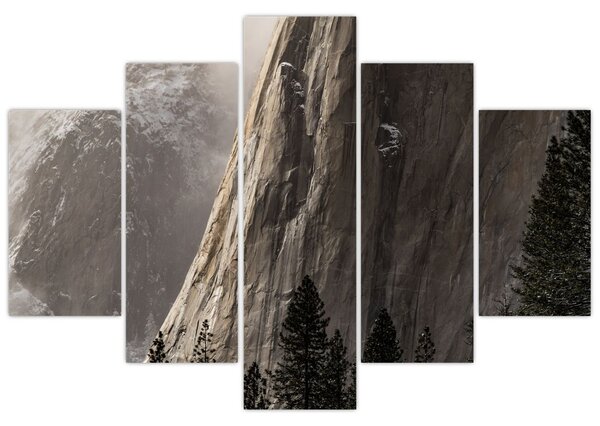 Obraz z údolia Yosemite národnej parku, USA (150x105 cm)