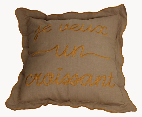 Bavlnený vankúš Croissant